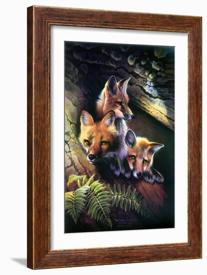 Three Muskateers-Spencer Williams-Framed Giclee Print