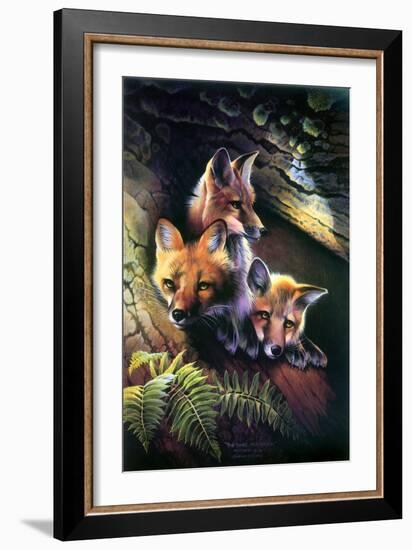 Three Muskateers-Spencer Williams-Framed Giclee Print