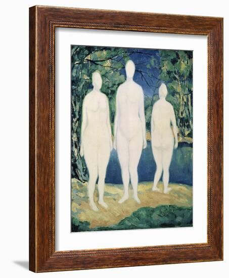 Three Nude Figures, c.1908-Kasimir Malevich-Framed Giclee Print