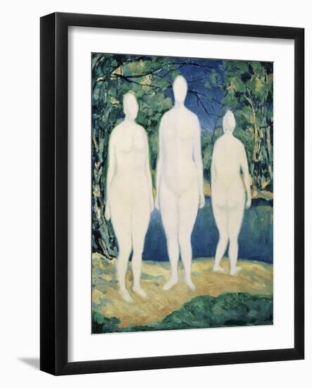 Three Nude Figures, c.1908-Kasimir Malevich-Framed Giclee Print