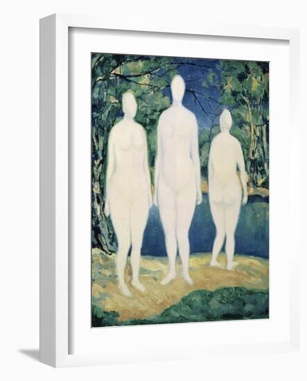 Three Nude Figures, c.1908-Kasimir Malevich-Framed Giclee Print