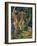 Three Nude Figures in Wood, 1911-Otto Mueller-Framed Giclee Print