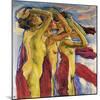 Three Nudes-Koloman Moser-Mounted Giclee Print