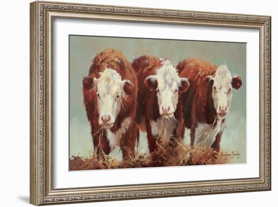 Three of a Kind-Carolyne Hawley-Framed Art Print