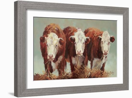 Three of a Kind-Carolyne Hawley-Framed Art Print