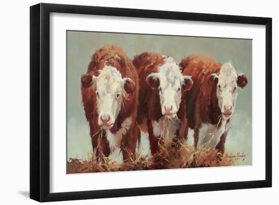 Three of a Kind-Carolyne Hawley-Framed Art Print