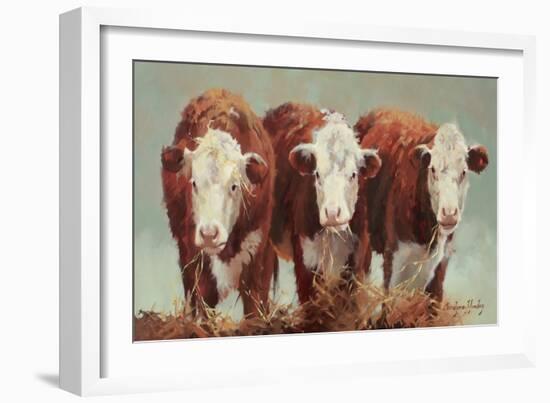 Three of a Kind-Carolyne Hawley-Framed Art Print