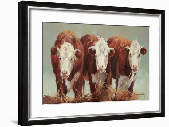 Three of a Kind-Carolyne Hawley-Framed Art Print