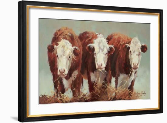 Three of a Kind-Carolyne Hawley-Framed Art Print