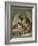 Three of Her Dogs, Dash Hector and Nero, and a Lory-null-Framed Photographic Print