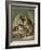 Three of Her Dogs, Dash Hector and Nero, and a Lory-null-Framed Photographic Print