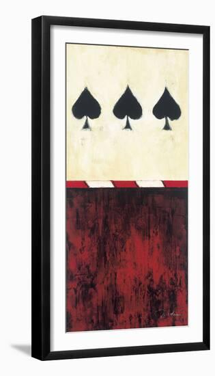 Three of Spades-Elizabeth Jardine-Framed Giclee Print