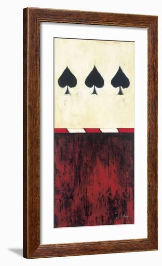 Three of Spades-Elizabeth Jardine-Framed Giclee Print