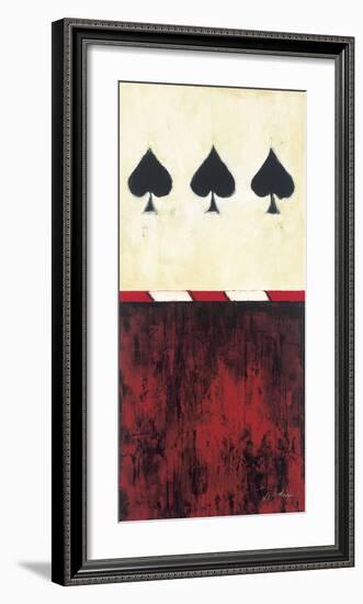 Three of Spades-Elizabeth Jardine-Framed Giclee Print