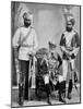 Three of the Chief Officers of the Household Troops of the Nizam of Hyderabad, India, 1896-null-Mounted Giclee Print