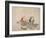 Three Old Men Drinking, C.1844-53-K?sh?-Framed Giclee Print