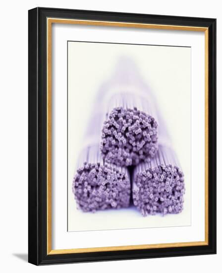 Three Packs of Buckwheat Noodles-Peter Medilek-Framed Photographic Print