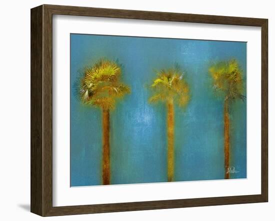 Three Palms I-Patricia Pinto-Framed Art Print