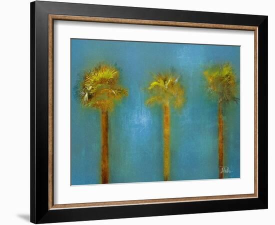 Three Palms I-Patricia Pinto-Framed Art Print