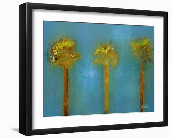 Three Palms I-Patricia Pinto-Framed Art Print