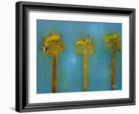 Three Palms I-Patricia Pinto-Framed Art Print