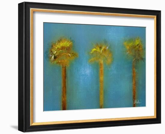 Three Palms I-Patricia Pinto-Framed Art Print