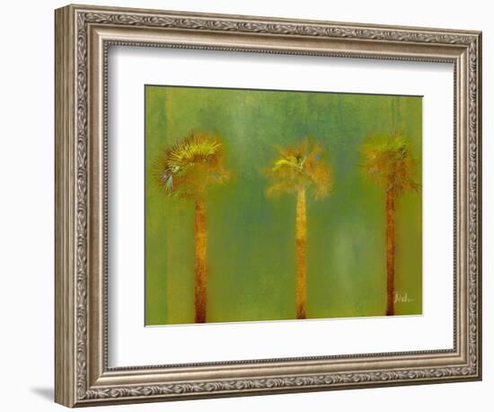 Three Palms II-Patricia Pinto-Framed Art Print