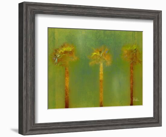Three Palms II-Patricia Pinto-Framed Art Print