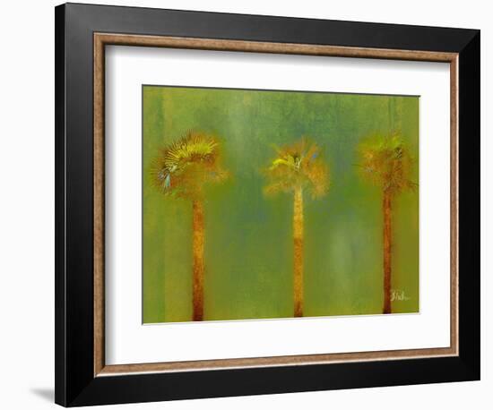 Three Palms II-Patricia Pinto-Framed Art Print