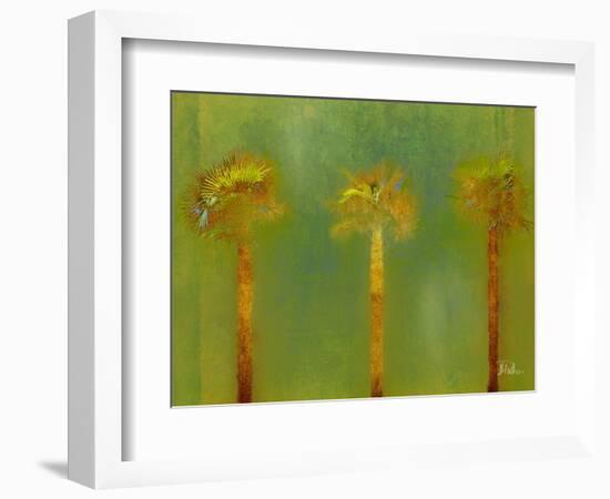 Three Palms II-Patricia Pinto-Framed Art Print