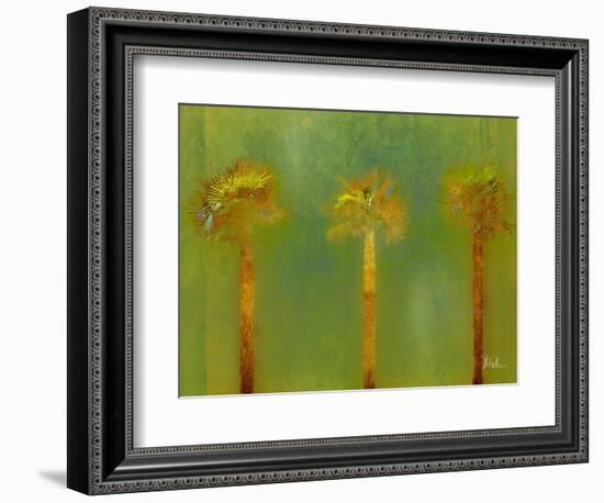 Three Palms II-Patricia Pinto-Framed Art Print