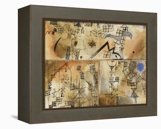 Three-Part Composition-Paul Klee-Framed Premier Image Canvas