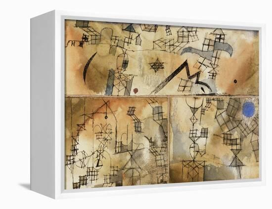 Three-Part Composition-Paul Klee-Framed Premier Image Canvas