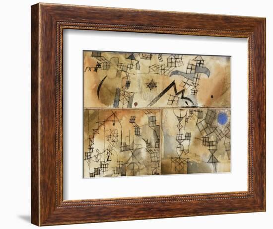 Three-Part Composition-Paul Klee-Framed Giclee Print