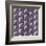 Three Part Tumbling Blocks (Purple)-Susan Clickner-Framed Giclee Print