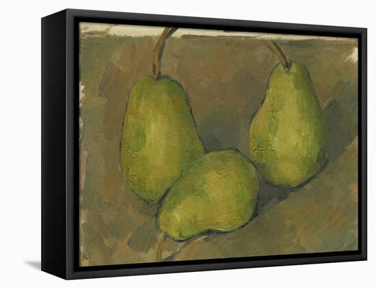 Three Pears, 1878-9-Paul Cezanne-Framed Premier Image Canvas