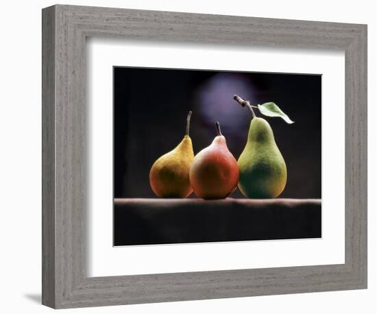 Three Pears-ATU Studios-Framed Photographic Print