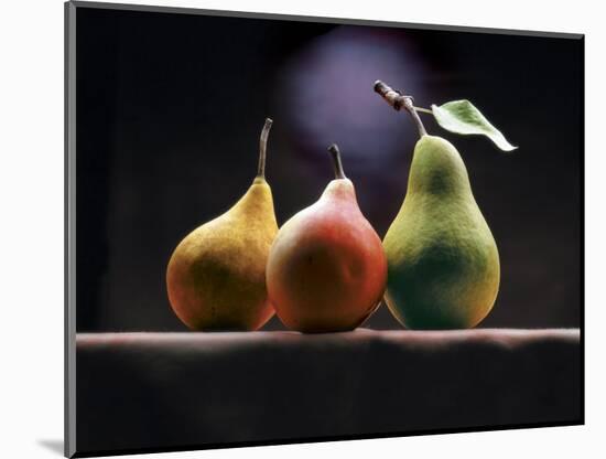 Three Pears-ATU Studios-Mounted Photographic Print