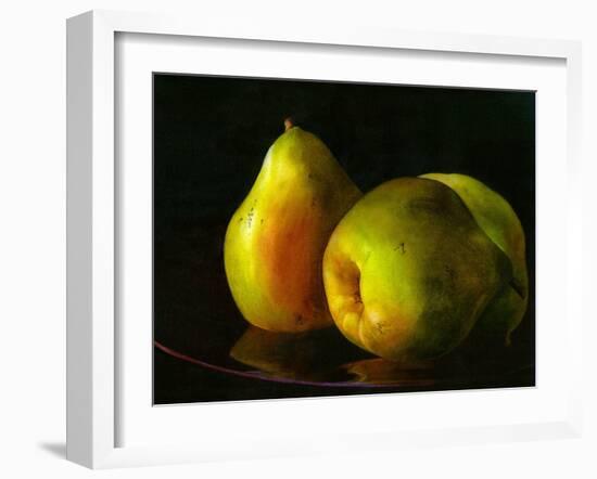 Three Pears-Terri Hill-Framed Giclee Print