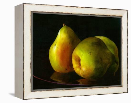 Three Pears-Terri Hill-Framed Premier Image Canvas