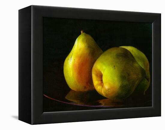 Three Pears-Terri Hill-Framed Premier Image Canvas