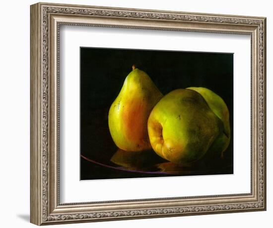 Three Pears-Terri Hill-Framed Giclee Print