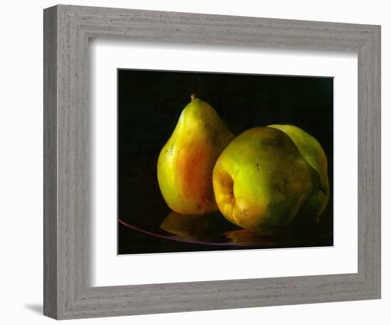 Three Pears-Terri Hill-Framed Giclee Print