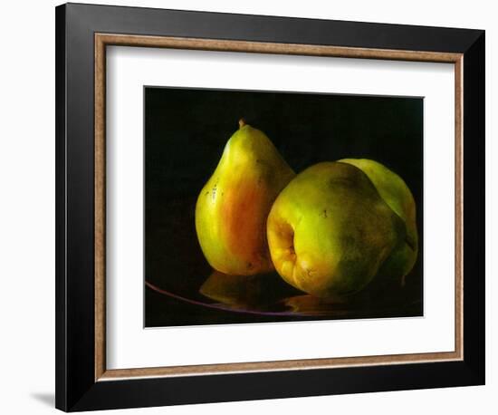 Three Pears-Terri Hill-Framed Giclee Print