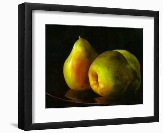 Three Pears-Terri Hill-Framed Giclee Print