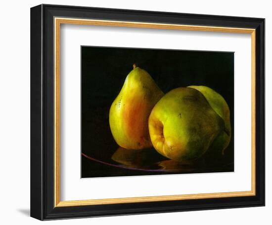 Three Pears-Terri Hill-Framed Giclee Print