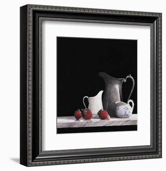 Three Pitchers-Ray Hendershot-Framed Art Print