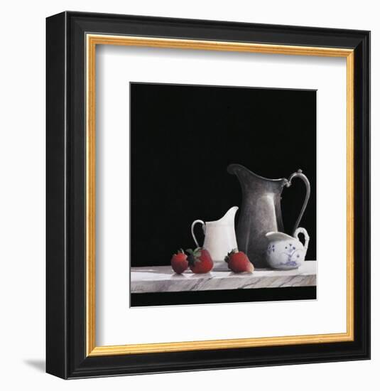 Three Pitchers-Ray Hendershot-Framed Art Print