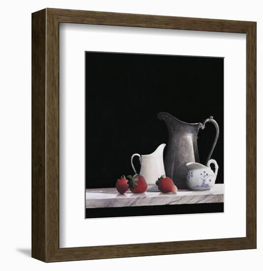 Three Pitchers-Ray Hendershot-Framed Art Print