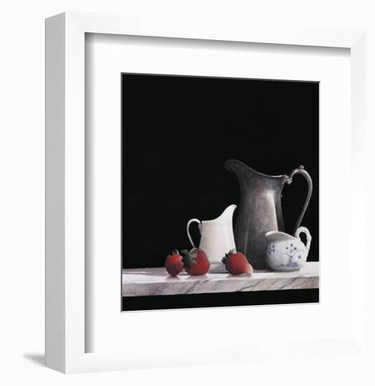 Three Pitchers-Ray Hendershot-Framed Art Print